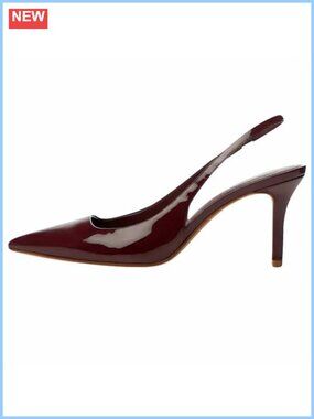 Women's Slingback Heels Pointed Toe Stiletto Kitten Heel Slip On Dress Pumps